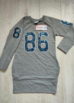 Платье -туника на девочку, р.134