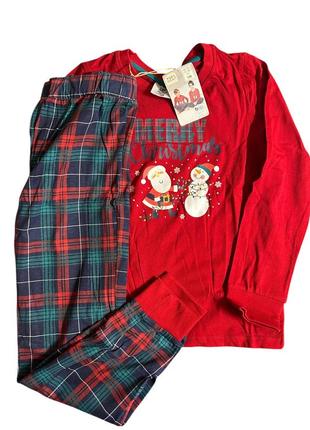 Детская новогодняя пижама lily & dan