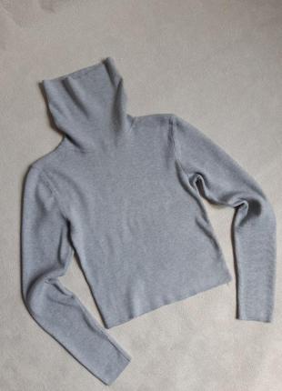 Укороченный гольф водолазка stradivarius размер м