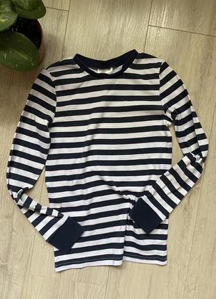 🍁реглан в полоску h&amp;m 8-10 лет