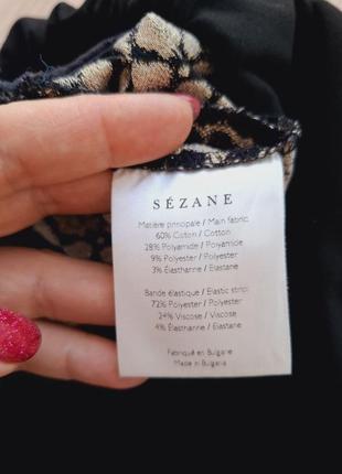 Лосины для беременных актуальный леопардовый принт брендовые sézane5 фото