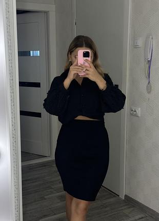 Черная юбка