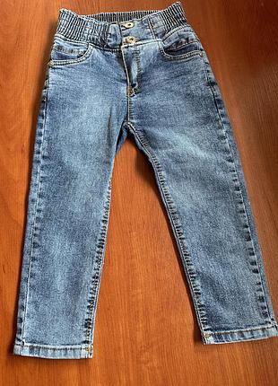 Нові джинси на дівчинку (98-104)