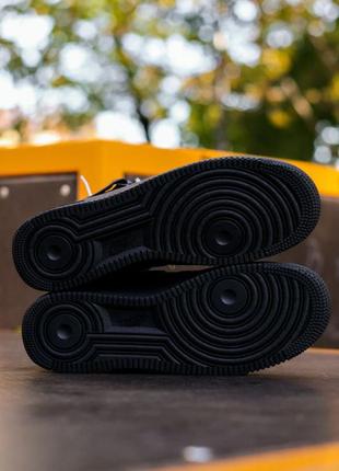 Nike air force 1 high black winter 6