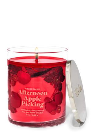 Ароматическая свеча bath and body works afternoon apple picking