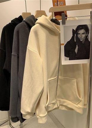 Теплые,флисовые худи🧸 7