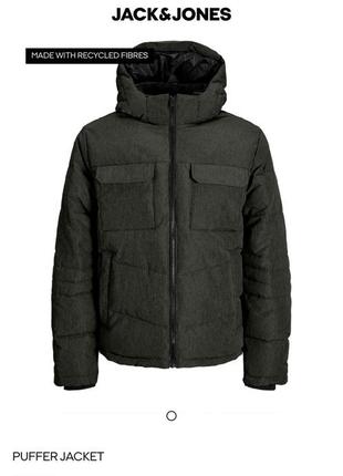 Зимняя/осенняя куртка мужская jack&jones
