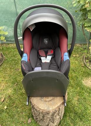Автокрісло cybex aton m ferrari з базою isofix base m, крісло дитяче