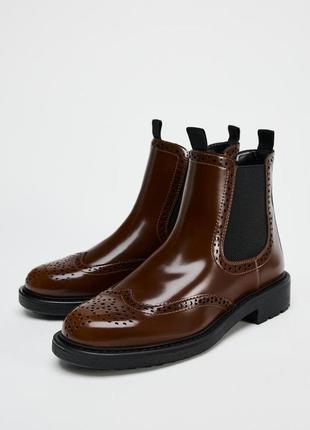Черевики челсі zara