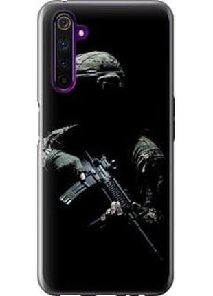 Чехол на realme 6 many different logos 4022t-1913-2448 защитник v3 "5226u-1893-5939"