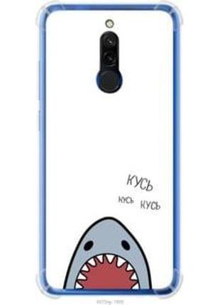 Чехол на xiaomi redmi 8 акула "4870sp-1806-5939"