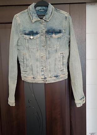 Джинсовая куртка guess