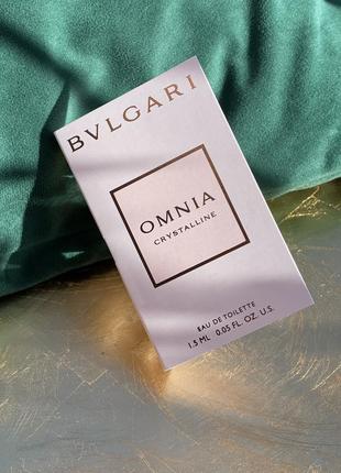 Тестер парфуму bvlgari omnia crystalline