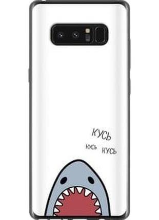 Чехол на samsung galaxy note 8 акула "4870t-1020-5939"