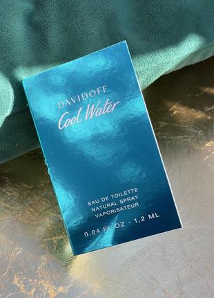 Тестер парфуму davidoff cool water, 1.2 мл