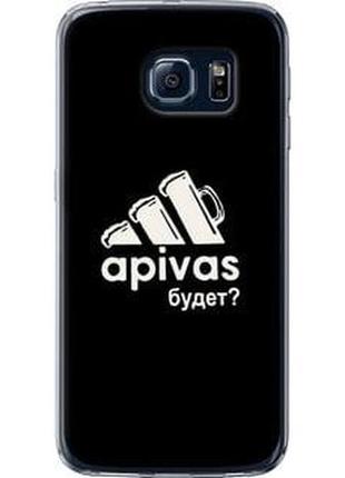 Чехол на samsung galaxy s6 g920 а пивас "4571t-80-5939"