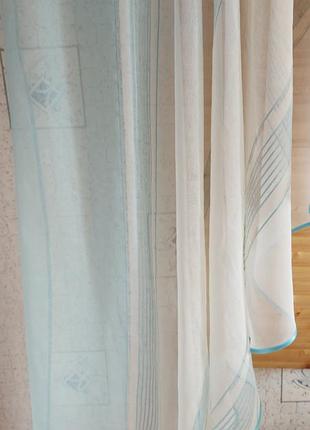 Тюль арка на кухню 260×165см