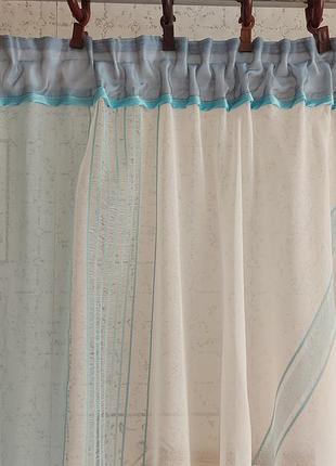 Тюль арка на кухню 260×165см