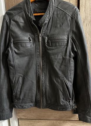Кожаная куртка oakwood
