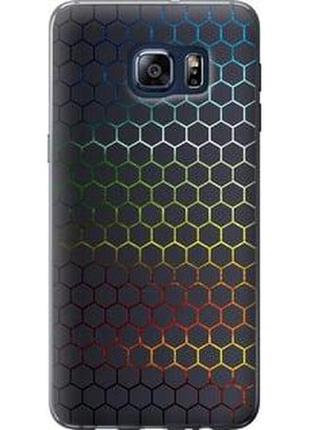 Чохол на samsung galaxy s6 edge plus g928 переливні стільники "498u-189-5939"