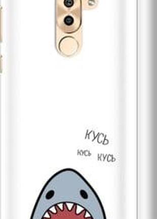 Чехол на huawei mate 9 lite акула "4870m-474-5939"