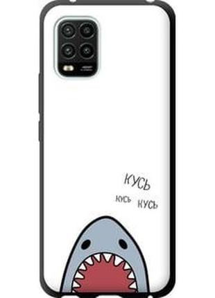 Чехол на xiaomi mi 10 lite акула "4870b-1924-5939"