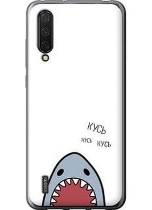 Чехол на xiaomi mi 9 lite акула "4870t-1834-5939"