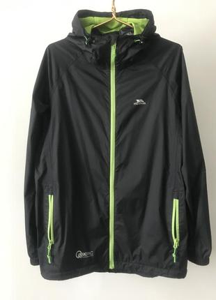 Шикарная ветровка trespass черного цвета, размир l