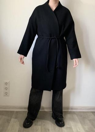 Пальто вовна h&m
