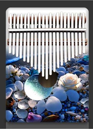 Ударный музыкальный инструмент калимба на 21 ноту африканский музыкальный инструмент