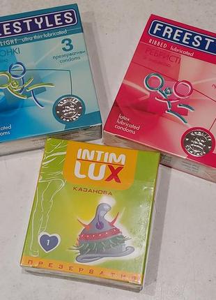 Презервативы 3 уп.