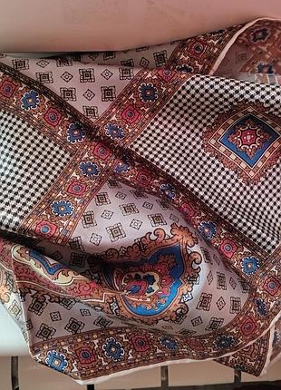 Платок шелк в стиле этро
