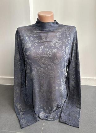 Гольф женский серый с синим отливом 52-54р