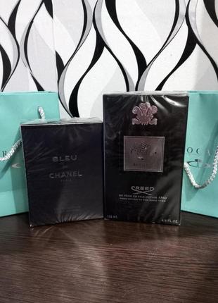 Чоловічі парфуми, greed aventus,chanel bleu de chanel.