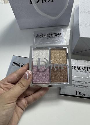 Хайлайтер dior backstage 001/палетка для макияжу dior backstage 001