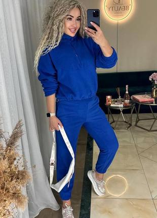 Тепленький флисовый костюм, стильного кроя🔥 спортивный костюм флис полар качество супер ♥️10 фото