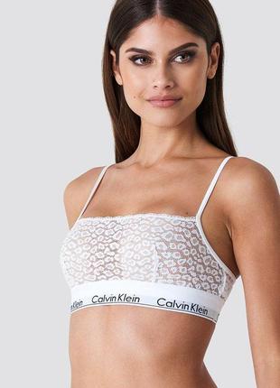 Топ /бра/бралетт кружевной calvin klein