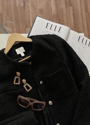 Твидовый жакет