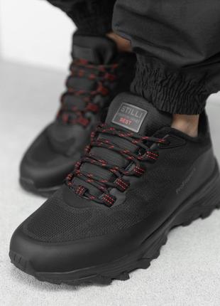 Чоловічі термо кросівки profik black/red