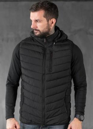 Жилетка чоловіча black нп4861(36 - 03)