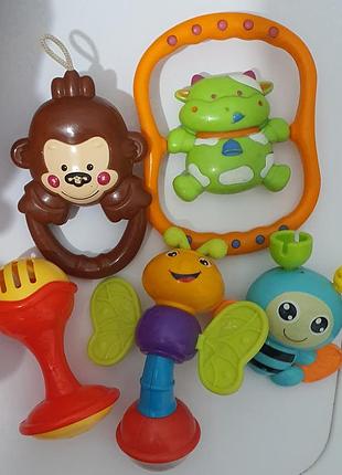 Игрушки погремушки б.у