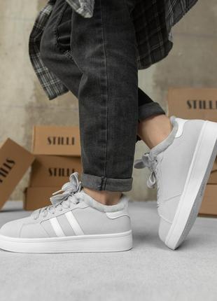 Жіночі зимові кросівки light/grey