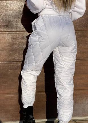 Утепленные женские брюки на синтепоне dk-234