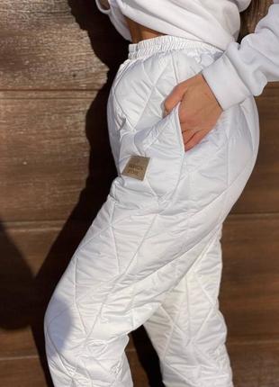 Утепленные женские брюки на синтепоне dk-234