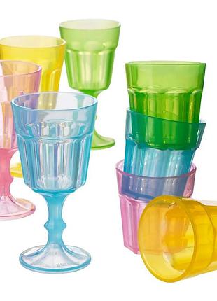 Ikea duktig набір дитячих склянок, 8шт  001.906.89