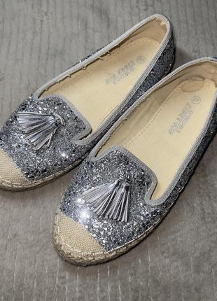 Еспадрильї блискучі o’moda libra pop