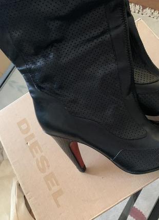 Сапоги ботфорты италия