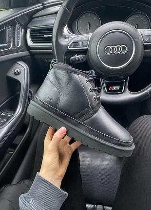 Зимові черевики ugg brown neumel leather tech 39, ботинки