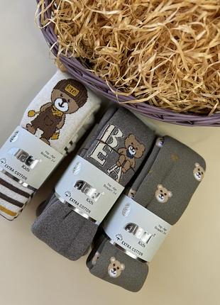 Турецкие махровые колготы