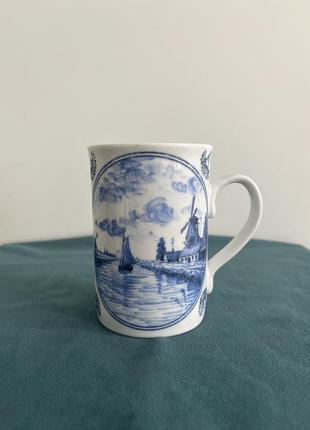 Чашка порцелянова, голландія.